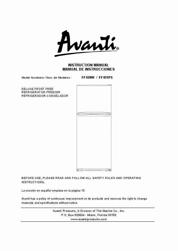 Avanti Refrigerator FF430W-page_pdf